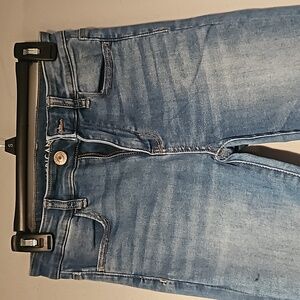 American Eagle, size 4, hi rise jegging, blue